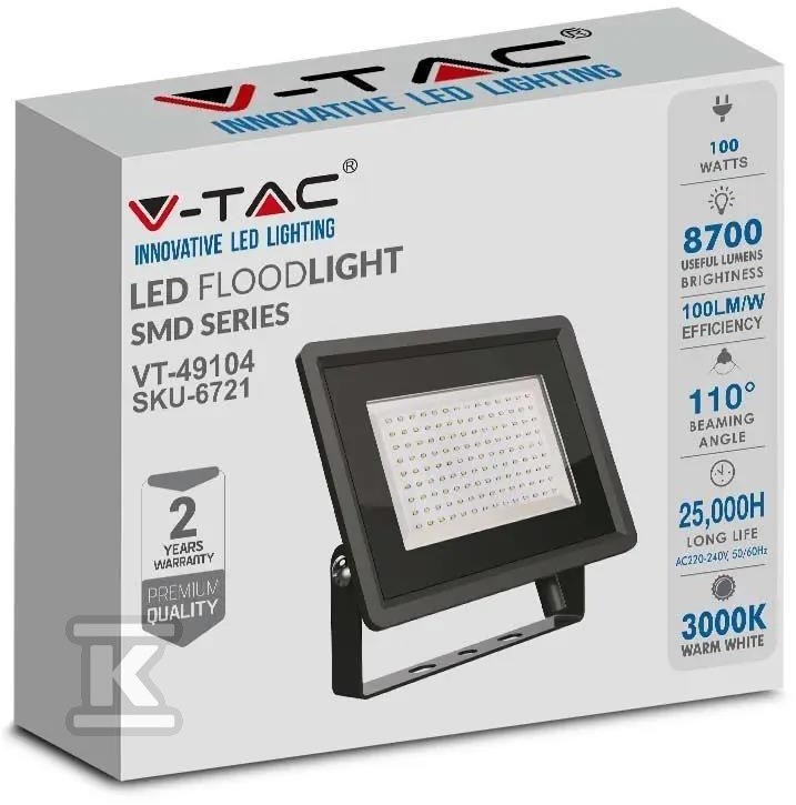 Projektor LED V-TAC 100W SMD F-CLASS - 6722